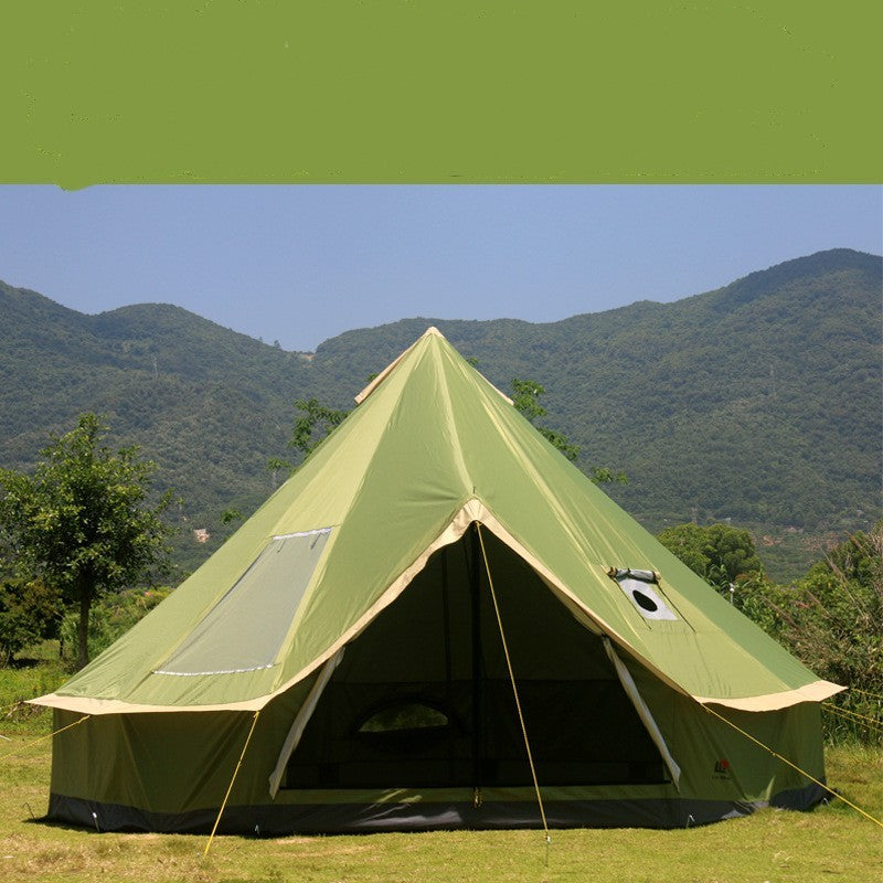 Yurt Tent with Chimney Access