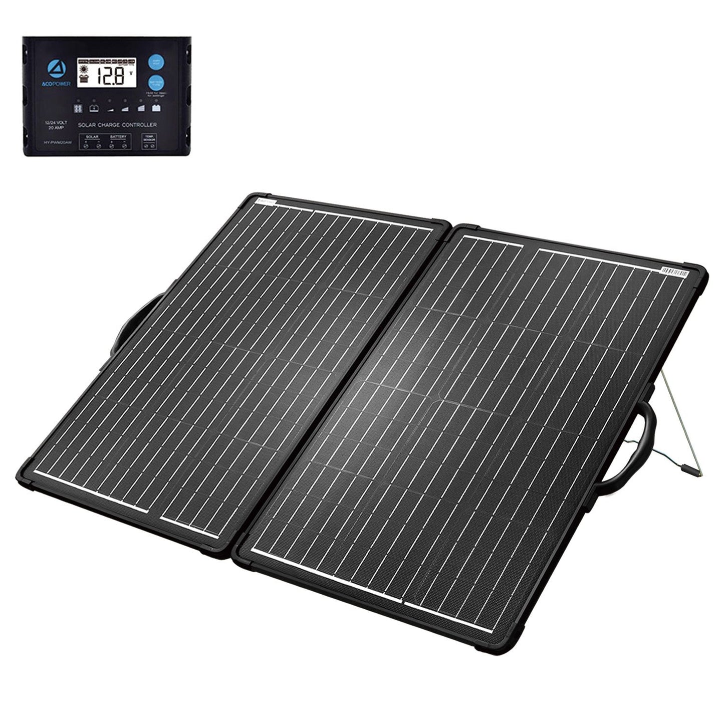 ACOPower 120W Portable Solar Panel Kit – Lightweight Adventure Companion by Forest Bound Gear