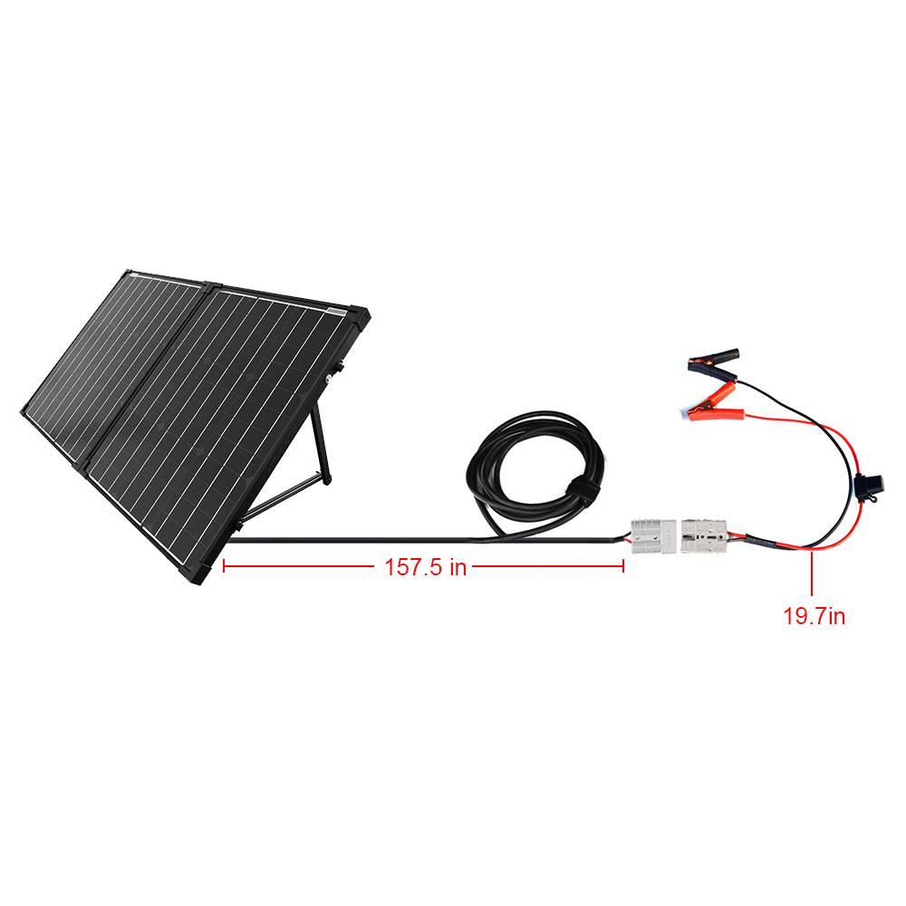 ACOPower 120W Portable Solar Panel Kit – Lightweight Adventure Companion by Forest Bound Gear