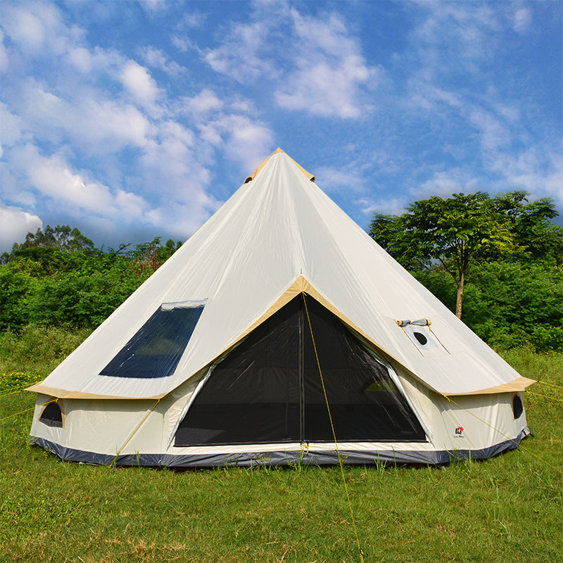 Yurt Tent with Chimney Access