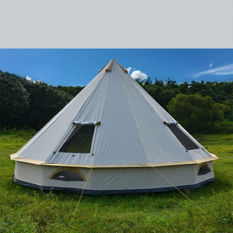 Yurt Tent with Chimney Access