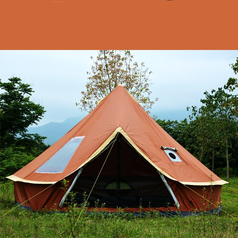 Yurt Tent with Chimney Access